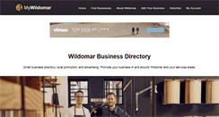 Desktop Screenshot of mywildomar.com
